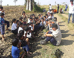 サカワ９０周年記念カンボジア学校建設寄付支援事業 2008年12月28日