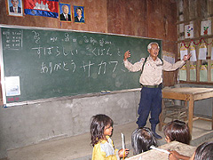 サカワ９０周年記念カンボジア学校建設寄付支援事業 2008年6月20日